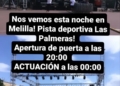 WhatsApp Image 2023 05 07 at 19.00.50 Indignación melillense ante un inesperado concierto de Kiko y Shara