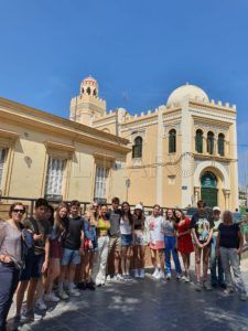 WhatsApp Image 2023 05 08 at 19.38.50 1 1 Estudiantes de intercambio del IES Enrique Nieto visitan la Mezquita del Toreo