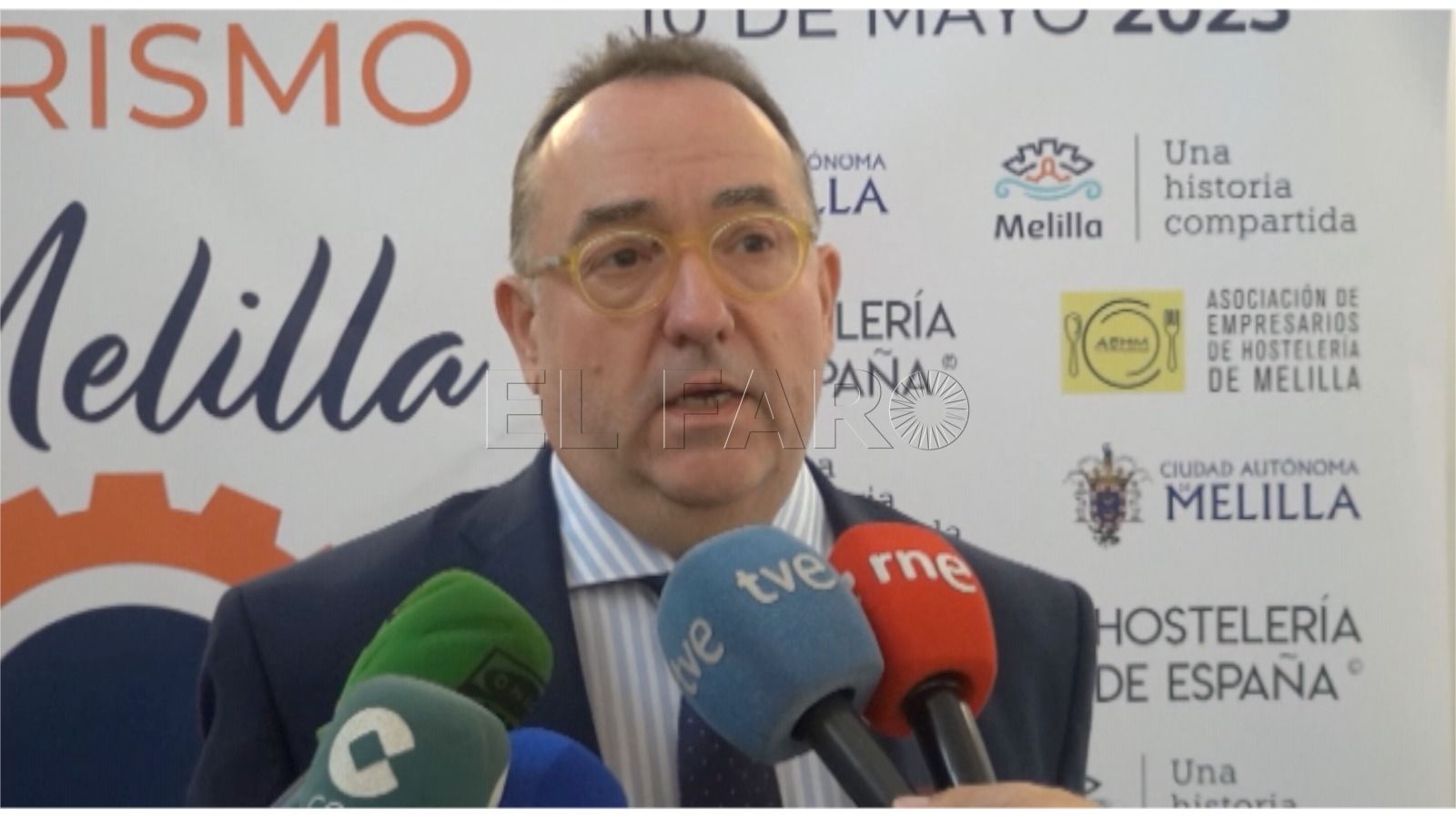 WhatsApp Image 2023 05 10 at 13.14.46 José Luis Yzuel: "Creo que Melilla tiene muchos puntos fuertes para atraer el turismo"