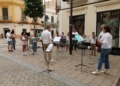 WhatsApp Image 2023 05 13 at 11.10.27 Los alumnos de la escuela de música de Asbanor sacan sus violines a la calle O'Donnell