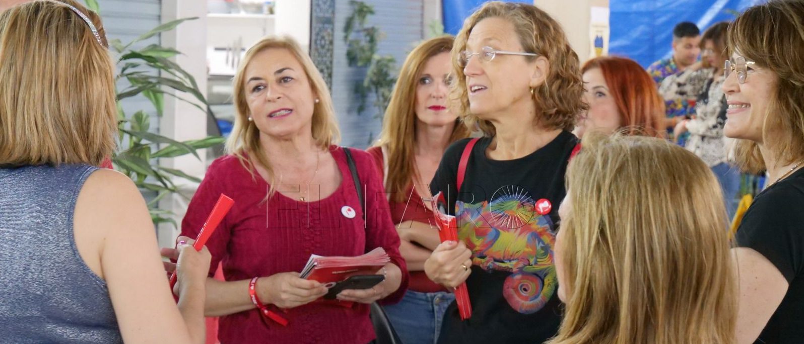 WhatsApp Image 2023 05 13 at 13.51.59 e1684003490736 Gloria Rojas hace campaña en el Mercado del Real
