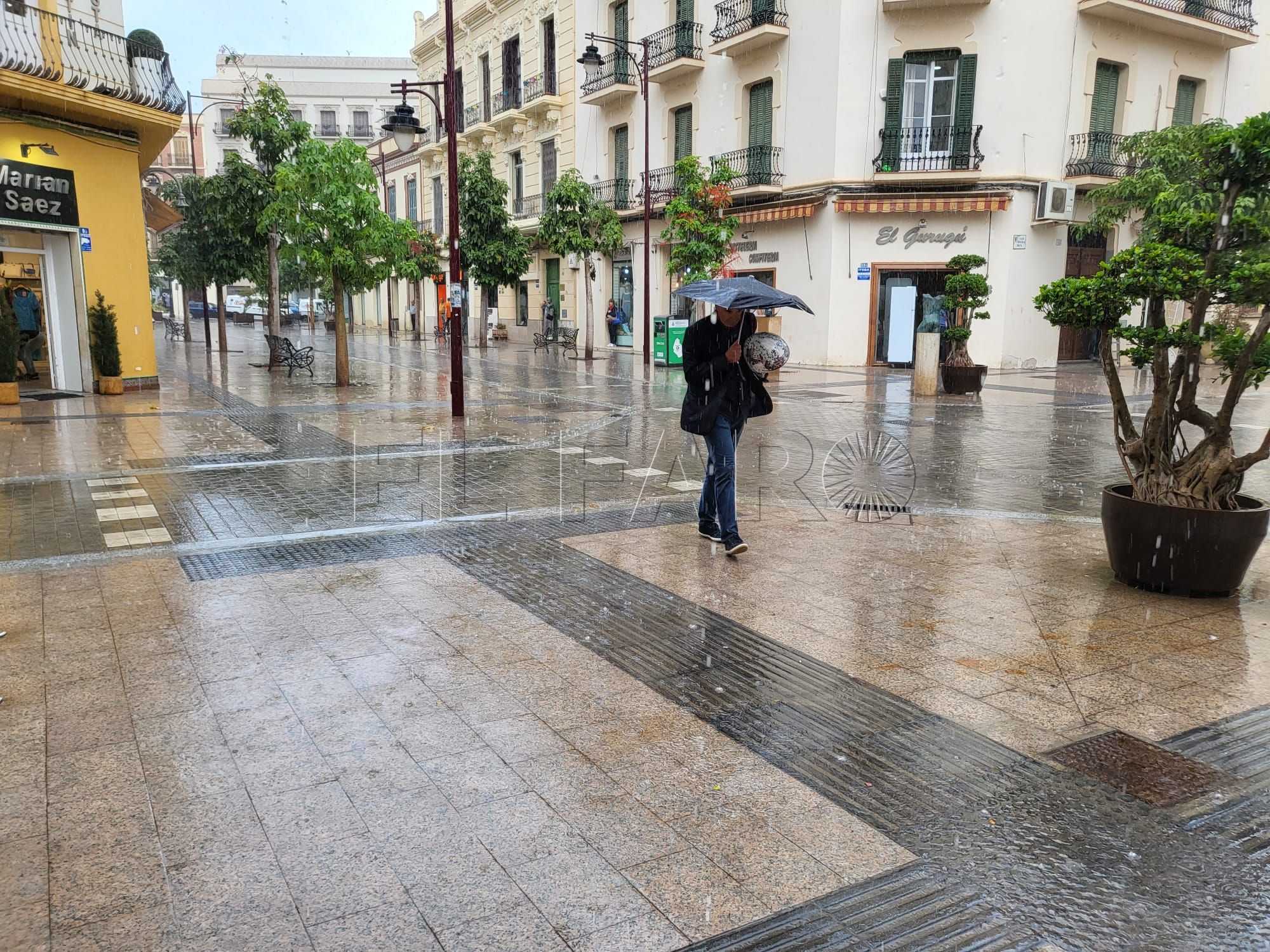WhatsApp Image 2023 05 18 at 12.38.14 La lluvia vuelve a caer con fuerza en Melilla