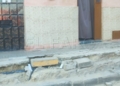WhatsApp Image 2023 05 20 at 19.23.55 Dos vecinos de Reina Regente no permiten que se repare una acera porque creen que las obras tienen que hacerlas ellos