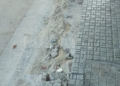 WhatsApp Image 2023 05 20 at 19.23.56 Dos vecinos de Reina Regente no permiten que se repare una acera porque creen que las obras tienen que hacerlas ellos