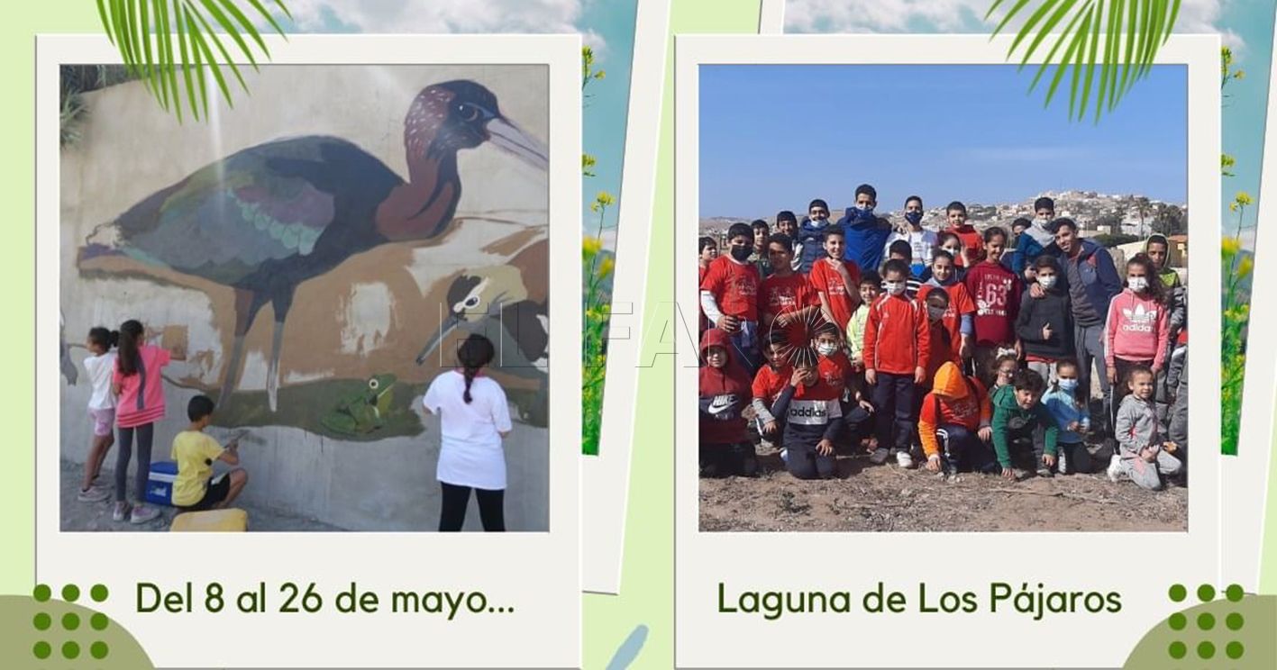 Cañada Viva! repintará este mes la pared de la Laguna de los Pájaros
