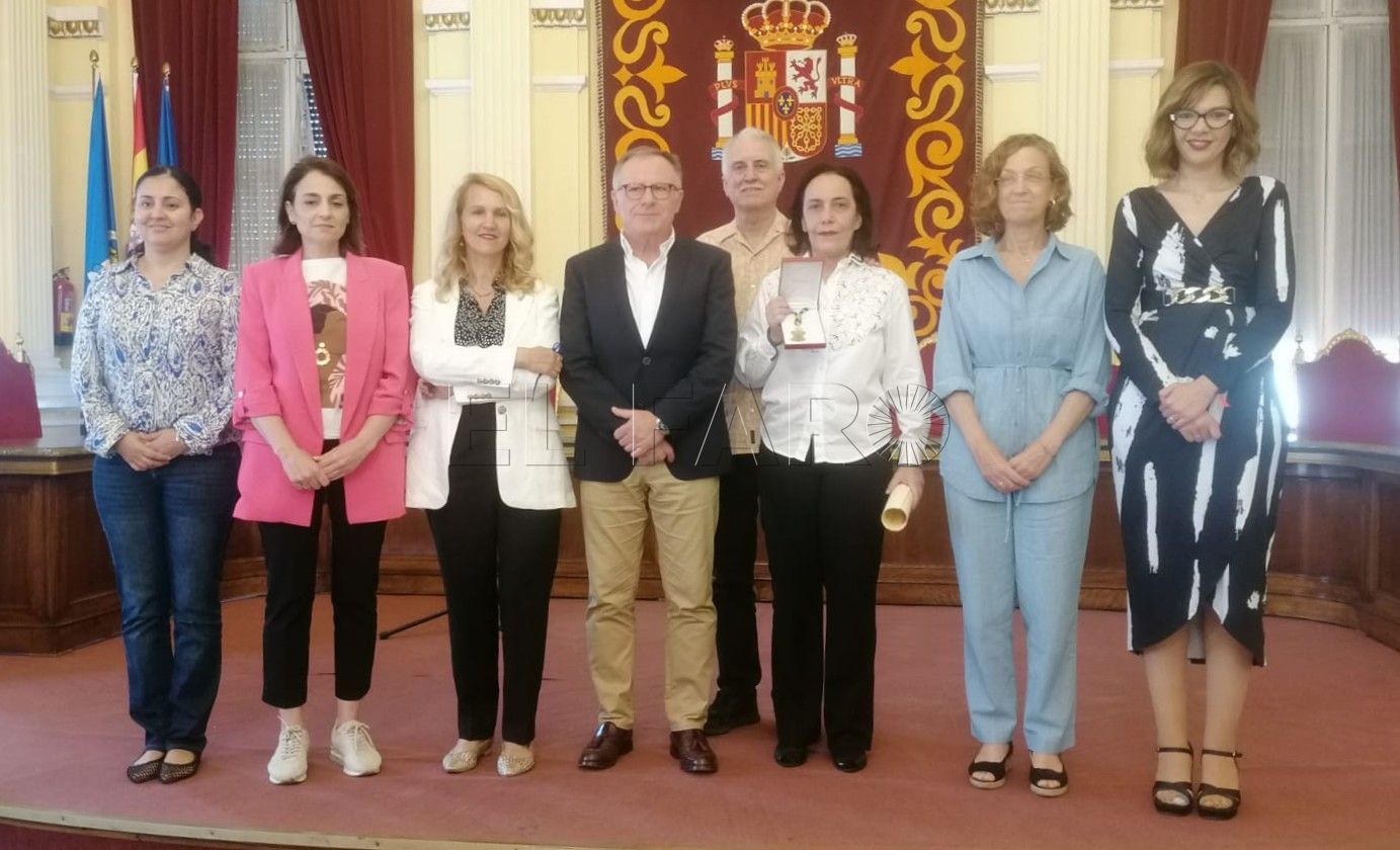 medallaorocarlotaleret La hija de Carlota Leret O’Neill recoge emocionada la medalla de oro a su madre
