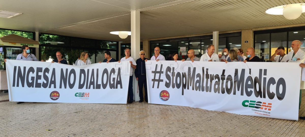 médicos 31 e1684234712377 Los médicos en huelga de Melilla solicitan la intervención del presidente del Gobierno
