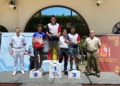 podio ilca4 La entrega de trofeos pone el punto y final a la Regata Delegación de Defensa
