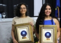 Farah Ahmed y Aniluz Sofía Rivera, segundos premios del certamen literario del IES Miguel Fernández