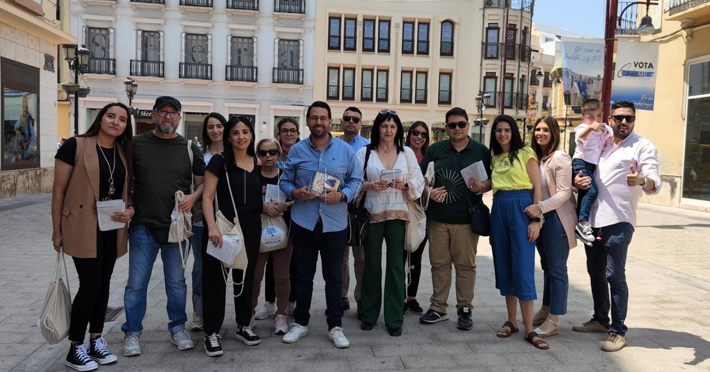 somos melilla recorte Somos Melilla visita comercios del centro de la ciudad
