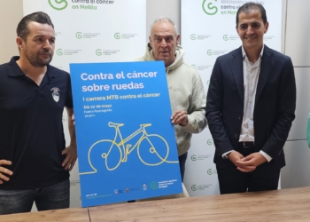 Imagen de la presentación de la carrera, que se llevaba a cabo a finales del pasado mes de abril.