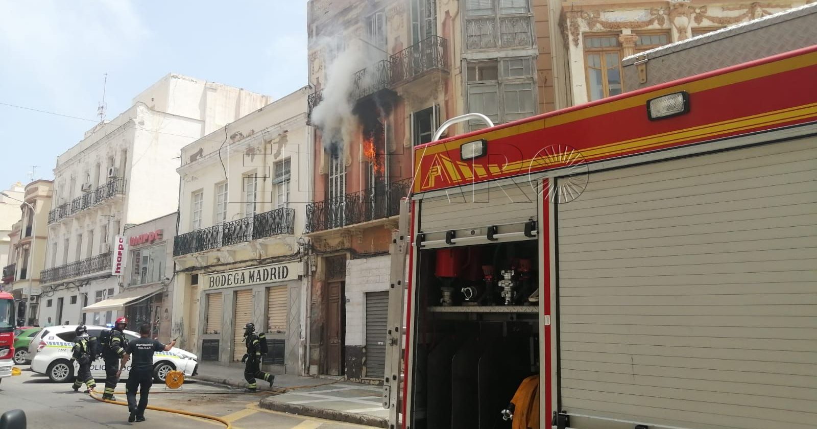 2f231611 4a41 4fcd a701 669b4920a74d e1686296207666 Detenido por un delito de estrago un okupa sospechoso del incendio de Castelar
