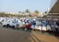 3ecea996 6595 4b1b 828f a9abb25a34d7 Miles de melillenses acuden al tradicional rezo por el Eid El Kebir, con un mensaje de 'fraternidad'