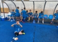 42a5cc05 b923 4c55 a7b4 31af7e5c654d El IV Campus de Fútbol Hermano Eulalio arranca a lo grande con la visita de Borja Garcés