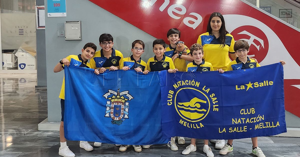 63635 El CN La Salle representa a la natación melillense en el XLVIII Trofeo Melchor Castro Luque