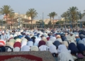 81896bd4 0248 40c2 9522 64147b63969e Miles de melillenses acuden al tradicional rezo por el Eid El Kebir, con un mensaje de 'fraternidad'