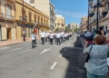Banda avenida Domingo de devoción en el Corpus Christi de Melilla