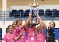 CELEBRACIÓN PODIO CEIP ANSELMO PARDO A ALEVÍN La III Liga Escolar Femenina se despide con una espectacular jornada final