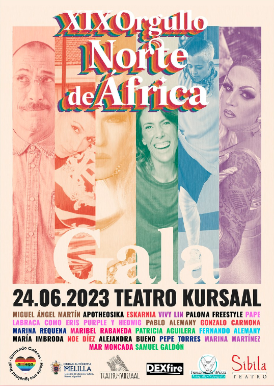 Captura de pantalla 2023 06 23 a las 11.02.54 La Gala del XIX Orgullo del Norte de África se celebra este sábado en el Teatro Kursaal