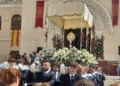 Custodia salida Domingo de devoción en el Corpus Christi de Melilla