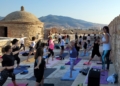 Gurugú yoga Éxito de participación en el taller de yoga organizado por la Comunidad Hindú de Melilla