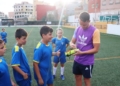 IMG 7401 El IV Campus de Fútbol Hermano Eulalio arranca a lo grande con la visita de Borja Garcés