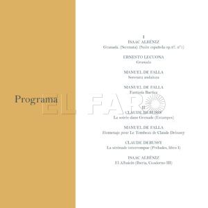Programa El Kursaal acoge el Día Europeo de la Música con un recital de piano