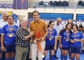 RECONOCIMIENTO A LOS REPRESENTANTES DE LOS COLEGIOS CEIP CONSTITUCIÓN OLIMPO La III Liga Escolar Femenina se despide con una espectacular jornada final