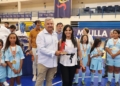 RECONOCIMIENTO A LOS REPRESENTANTES DE LOS COLEGIOS CEIP EDUARDO MORILLAS La III Liga Escolar Femenina se despide con una espectacular jornada final