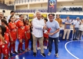 RECONOCIMIENTO A LOS REPRESENTANTES DE LOS COLEGIOS CEIP LEÓN SOLÁ La III Liga Escolar Femenina se despide con una espectacular jornada final