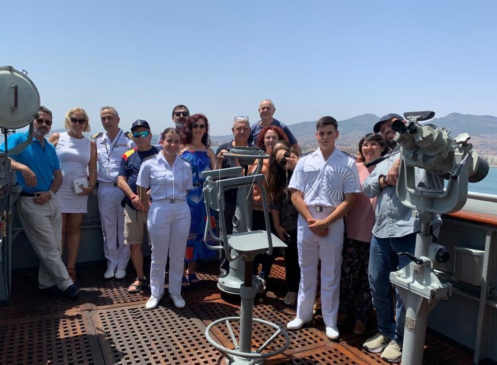 Visita de UNESCO Melilla al buque Galicia 2 Unesco-Melilla visita el buque Galicia