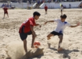 WEB MG 8860 Peña Real Madrid, CD Huracán y Boomerang, nuevos campeones de fútbol playa