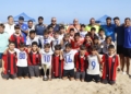 WEB MG 8878 Peña Real Madrid, CD Huracán y Boomerang, nuevos campeones de fútbol playa
