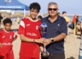 WEB MG 8889 Peña Real Madrid, CD Huracán y Boomerang, nuevos campeones de fútbol playa