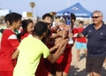 WEB MG 8891 Peña Real Madrid, CD Huracán y Boomerang, nuevos campeones de fútbol playa