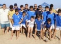 WEB MG 8897 Peña Real Madrid, CD Huracán y Boomerang, nuevos campeones de fútbol playa