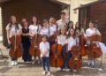 Último concierto en la calle de los alumnos de la Escuela de Música Paula Guillén García