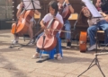WhatsApp Image 2023 06 10 at 11.37.36 1 Último concierto en la calle de los alumnos de la Escuela de Música Paula Guillén García