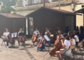 WhatsApp Image 2023 06 10 at 11.42.21 Último concierto en la calle de los alumnos de la Escuela de Música Paula Guillén García