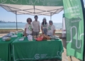 WhatsApp Image 2023 06 17 at 11.01.54 1 La AECC de Melilla lleva su campaña de prevención del cáncer de piel a la playa de Los Cárabos