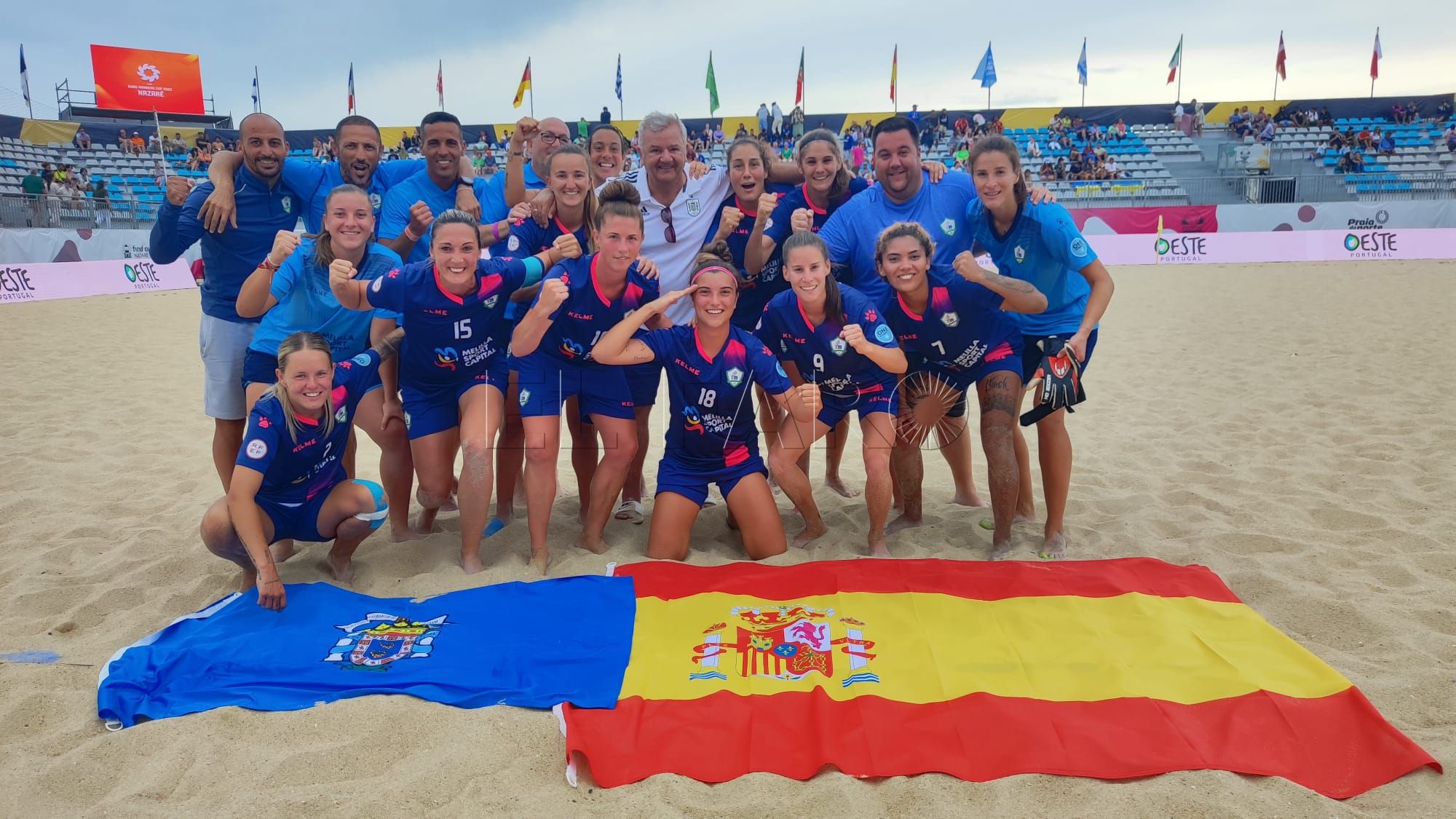 WhatsApp Image 2023 06 18 at 19.41.44 Higicontrol, campeón de la Eurobeachsoccer de fútbol playa femenino