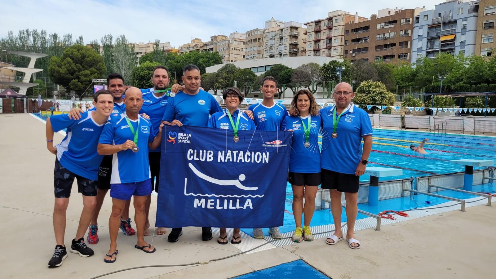 WhatsApp Image 2023 06 18 at 20.59.00 Ocho medallas para los máster del C.N. Melilla en el Andaluz