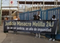 WhatsApp Image 2023 06 24 at 22.58.25 Unas 250 personas claman en una marcha contra lo que sucedió en Melilla el 24J