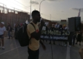 WhatsApp Image 2023 06 24 at 22.59.37 Unas 250 personas claman en una marcha contra lo que sucedió en Melilla el 24J
