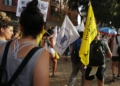 WhatsApp Image 2023 06 24 at 22.59.40 Unas 250 personas claman en una marcha contra lo que sucedió en Melilla el 24J