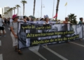 WhatsApp Image 2023 06 24 at 23.03.02 Unas 250 personas claman en una marcha contra lo que sucedió en Melilla el 24J