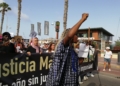WhatsApp Image 2023 06 24 at 23.03.07 1 Unas 250 personas claman en una marcha contra lo que sucedió en Melilla el 24J