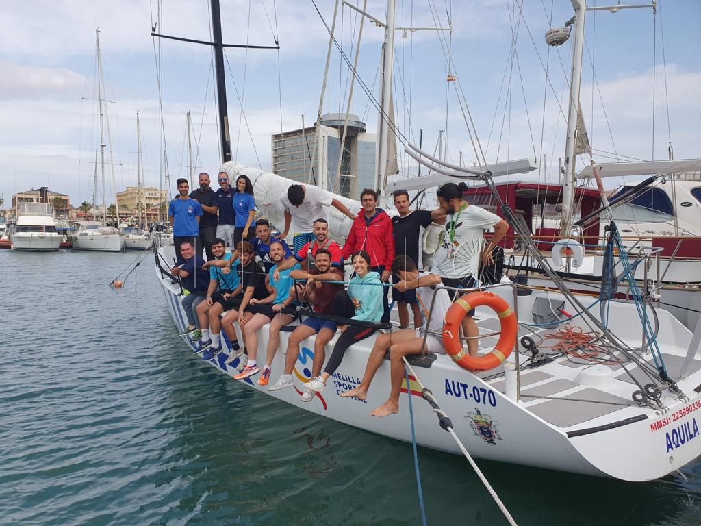 jornada universitarios3 Formación a bordo del Ciudad de Melilla Sport Capital