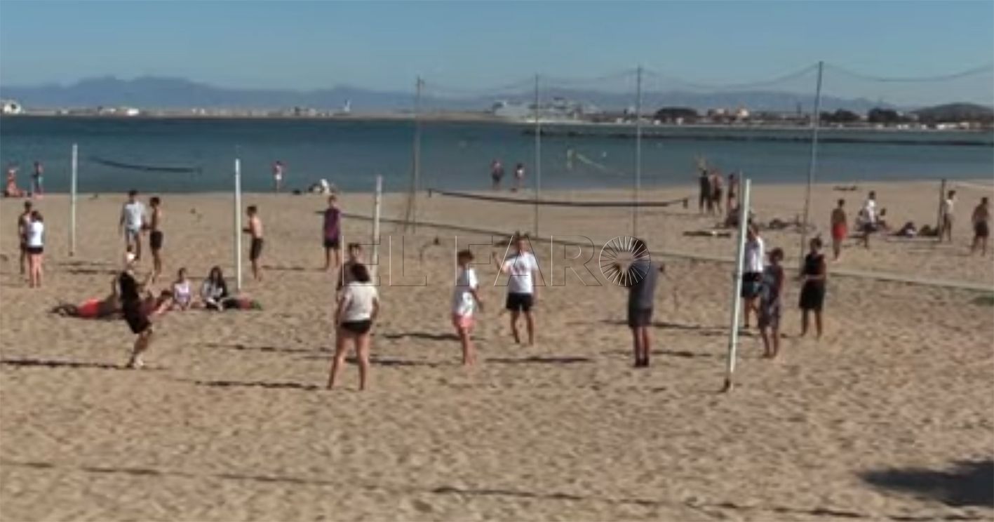playa recorte Melilla vivió la tercera primavera meteorológica más cálida desde 1961