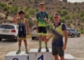 principiante masc David Sánchez y Amara Hamed, ganadores de la Vuelta a Melilla de ciclismo